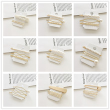 3Pcs/Set Pearl Metal Hair Clip Hairband Comb Bobby Pin Barrette Hairpin Headdress Accessories Beauty Styling Tools New Arrival 2024 - buy cheap