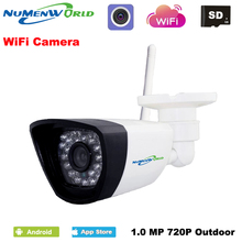 Wireless IP cam 720P HD P2P Support-ONVIF 802.11b/g/n wifi network Wired IP Camera IR Outdoor Waterproof Camera IP ABS Plastic 2024 - buy cheap
