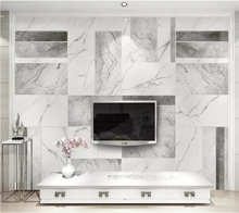 Custom wallpaper 3d murals modern jazz white minimalist marble wall black and white plain living room bedroom wallpaper 3d mural 2024 - buy cheap