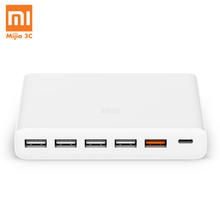 Original Xiaomi USB-C 60W Charger Output Type-C 6 USB Ports QC 3.0 Quick Charge 18W X2 + 24W(5V=2.4A MAX) for Cell Phone Tablet 2024 - buy cheap