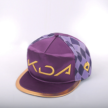 Hat Group Kaisa Ahri Akali Evelynn Girls Cool Purple Peaked Cap Inwrought Casquette 2024 - buy cheap
