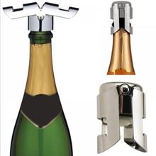 Abridor de garrafas de cerveja em aço inoxidável, selado a vácuo, abridor de garrafas de vinho e champanhe, tampa protetora, para ferramenta de bar 2024 - compre barato