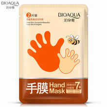 BIOAQUA 5Pair/set Honey Essence+Plant Extract Whitening Hand Mask Anti Wrinkle Smoothing Skin Moisturizing Gloves Hand Care 35g 2024 - buy cheap