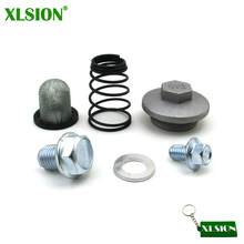 XLSION-tapón de drenaje para filtro de aceite, resorte de sello de pantalla para ciclomotor GY6, 50cc, 125, 150cc, ATV, Quad 2024 - compra barato