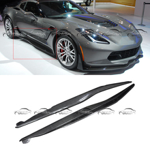 Side Skirts Apron Extension Lip Carbon Fiber For Chevrolet Corvette C7 Car Styling Body kits 2024 - buy cheap