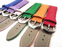 1PCS 12MM,14MM,16MM,18MM,19MM,20MM,22MM High quality genuine leather watch band wrist watch strap 6 color available-WBGL009 2024 - buy cheap