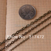 Ship Free~   DIY accessories Adjust  chain  4*6mm  metal  bronze chain jewelry findings CL4*6MM 2024 - buy cheap