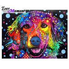 Sempre momento diamante bordado labrador cão diamante mosaico quadrado completo brocas de arte decoração para casa pintura diamante asf1212 2024 - compre barato