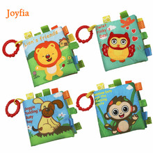 Soft Baby Cloth Book Toys 0-36 Months Newborn Early Educational First Book Infant Cognitive Book Animal Books For Kids 2024 - buy cheap