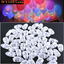 50pcs/lot Led Ball Lamp Balloon Light For Home Wedding Decoration Paper Lantern Bar Birthday Party Holiday Festival Supplies 2024 - buy cheap