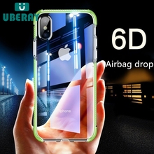 Hybrid Gasbag ShockProof Soft Case for iphone XS MAX XR 6 6s 7 8 Plus X Silicone TPU Clear Cover for Samsung Galaxy S9 / S9 Plus 2024 - buy cheap