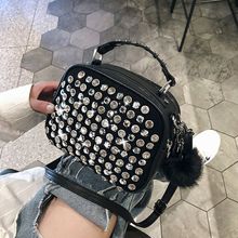 women luxury leather handbag famous designer ladies shoulder hand bag 2019 new girl clutch diamond crossbody bag sac main femme 2024 - buy cheap