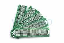 PCB Board Universal Board Double Faced Tin Plate 20mm*80mm*1.6mm 2*8CM Test Board 10PCS Free Shipping 2024 - buy cheap