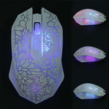 3000DPI Luminous USB Wired Gaming Mouse 3 Buttons LED Computer Mouse Gamer for PC Laptop Notebook 2024 - buy cheap