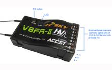 FrSky V8FR-II HV 2,4 ГГц 8 каналов приемник ACCST совместим со всеми FrSky модулями V8_mode / D_mode 2024 - купить недорого