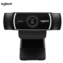 Оригинальный Встроенный микрофон logitech C922 PRO с автофокусом и веб-камерой с якорем full hd 2024 - купить недорого