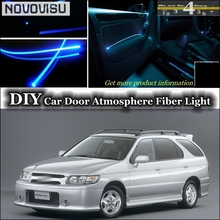 NOVOVISU-luz de ambiente interior para Nissan R'nessa / Altra EV, tuneado de Ambiente, banda de fibra óptica, luces, Panel de puerta 2024 - compra barato
