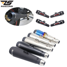 Zs racing-capa silenciadora de cano de escape para motocicletas, universal, m4, para suzuki gsr 600, benelli trk 502, honda crf 230 2024 - compre barato