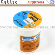 100% Hong Kong MECHANIC BGA Solder Flux Paste Soldering Tin Cream Solder Flux Sn63/Pb37 25-45um 500g 2024 - buy cheap