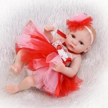 bebes reborn originales Soft Silicone Vinyl Doll Soft Silicone Reborn Baby Doll Newborn Lifelike Bebe Reborn Dolls 2024 - buy cheap