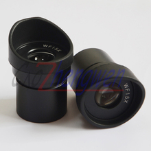 Монтажный размер FYSCOPE 30,5 мм 15x поле зрения 15 мм зум стерео микроскоп оптический окуляр широкоугольный объектив 2024 - купить недорого