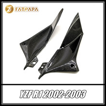 FOR Yamaha YZF R1 2002 2003 Motorcycle Parts Fairing Carbon Fiber Fuel Tank Both Sides Head Tube Side Cover 2024 - buy cheap