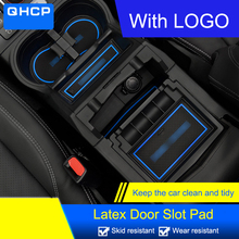 QHCP Car Gate Slot Mat Door Groove Anti-slip Door Pad Coaster Latex Fits For Subaru Forester 2019 2020 2021 Interior Accessories 2024 - buy cheap