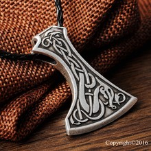 10pcs Amulet Pendant Legendary Viking Mammen Axe Amulet Pendant Mammen Style Large Axe Sekira Viking Nordic Talisman Pendant 2024 - buy cheap