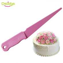 Delidge 1pc Plastic Fondant Cake Lace Scraper Icing Fondant Cake Butter Spatulas DIY Toast Knife Decorating Tools 2024 - buy cheap
