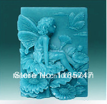 2014 popular DIY handmade silicone soap mold/fondant mold / rose rounded shaped soap mold 2024 - buy cheap