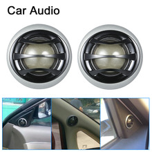 Pinça de áudio para carro 2 "150w, micro dome, alto-falantes com crossover embutido, um par 2024 - compre barato