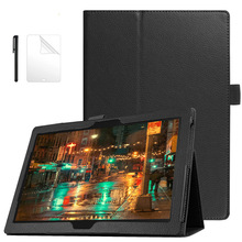 Slim Smart Leather CaseFor Lenovo Tab 4 10 TB-X304L TB-X304F TB-X304N 10.1" Tablet cover For lenovo Tab4 10 X304F case+Film+Pen 2024 - buy cheap