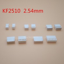 Пластиковая головка для кабеля KF2510 2/3/4/5/6 Pin 2,54 мм 2024 - купить недорого