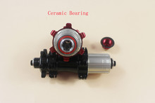 Ceramic Powerway PFH-M32 Mtb Rear hub qr*135mm Straight pull M32 disc hub 24 holes or 28 holes 9 10 11speed XX1 X01 XD body 2024 - buy cheap