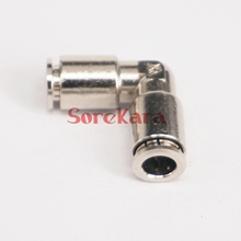 Pneumatic Nickel Brass ELbow Push In Connector Union Quick Release Air Fitting Plumbing Fit Tube O/D 8mm 2024 - buy cheap