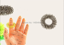 Fast Delivery by Express 500pcs/lot  Acupuncture massage Ring  Finger Massager Ring hand Pain Therapy Massage 2024 - buy cheap