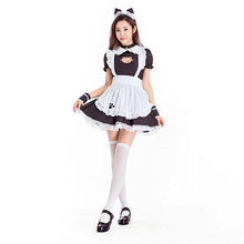 Women Sexy French Maid Costume Cosplay Adult Female Halloween Maid Lingerie Cosplay Fancy Party Dress Up Outfit 2024 - buy cheap