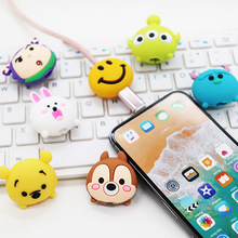 Hot Sale Cable Bite Cute Animal Accessory 4CM  Android Apple Protector J&K Style Creative Gifts Squishy Prank Toy Funny 2024 - buy cheap