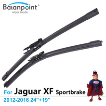 Wiper Blades For Jaguar XF Sportbrake 2012-2016 24"+19", Set of 2, Windshield Wipers Replacement 2024 - buy cheap