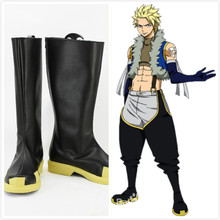 Anime Fairy Tail Sting Eucliffe Cosplay Shoes Halloween Cosplay Anime Boots Adult Custom Made 2024 - buy cheap