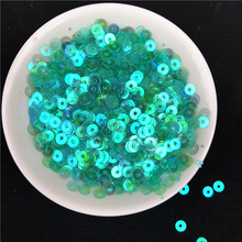 2000pcs(10g) 4mm Transparent Mint Green Flat Round Loose Sequins Paillettes Sewing Wedding Craft for Women Garment Accessories 2024 - buy cheap