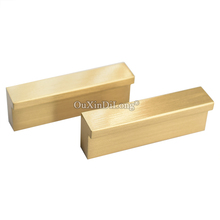 High Quality 2PCS Solid Brass Kitchen Cabinet Door Handles Cupboard Wardrobe Dresser Drawer Shoe Cabinet Pulls Handles and Knobs 2024 - buy cheap