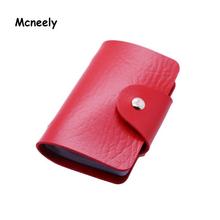 High Quality 24 Cards  Bank Credit Card Case Unisex Business Card Holder Wallet ID Holders High Capacity Card Holder 2024 - buy cheap