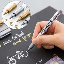 Cute Gold Silver Marker Pens DIY Kawai Graffiti Pen For Painting Drawing Photo Album Scrapbooking Diary Art School Supplies 2024 - buy cheap