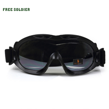 FREE SOLDIER Защитные очки для катания на лыжах  тактический Ветрозащитые пылезащитные очки   Защитные очки для велосипеда и бега Локальная доставка 2024 - купить недорого