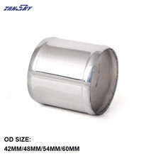 TANSKY прямой Алюминиевый интеркулер впускная турботрубка OD 42 мм/48 мм/54 мм/60 мм L = 76 мм 2024 - купить недорого