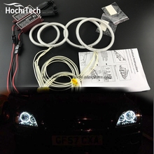 Фара HochiTech ccfl angel eyes kit белая, 6000k, ccfl, halo, с кольцами, для Ford Focus II, Mk2 2004, 2005, 2006, 2007, 2008 2024 - купить недорого