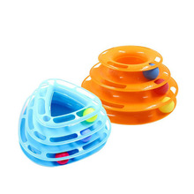 Engraçado brinquedos para animais de estimação louco bola disco interativo placa de diversões jogar disco aleatório colorturntable brinquedo ano novo colorido 2024 - compre barato