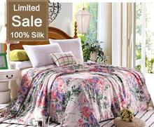 Hot sale 100% Mulberry Natural Silk comforter/quilt/Blanket/Duvet,for Spring&Summer Home King/Full/Queen double bed Size 2024 - buy cheap