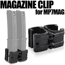 Airsoft MP7 Double Magazine Clip Tactical  Gun Magazine Parallel Connector Maglink Coupler Military Hunting Accessories 2024 - buy cheap